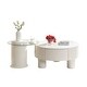 preview thumbnail 10 of 10, Round Nesting Coffee Table with Storage Drawer (Set of 2)