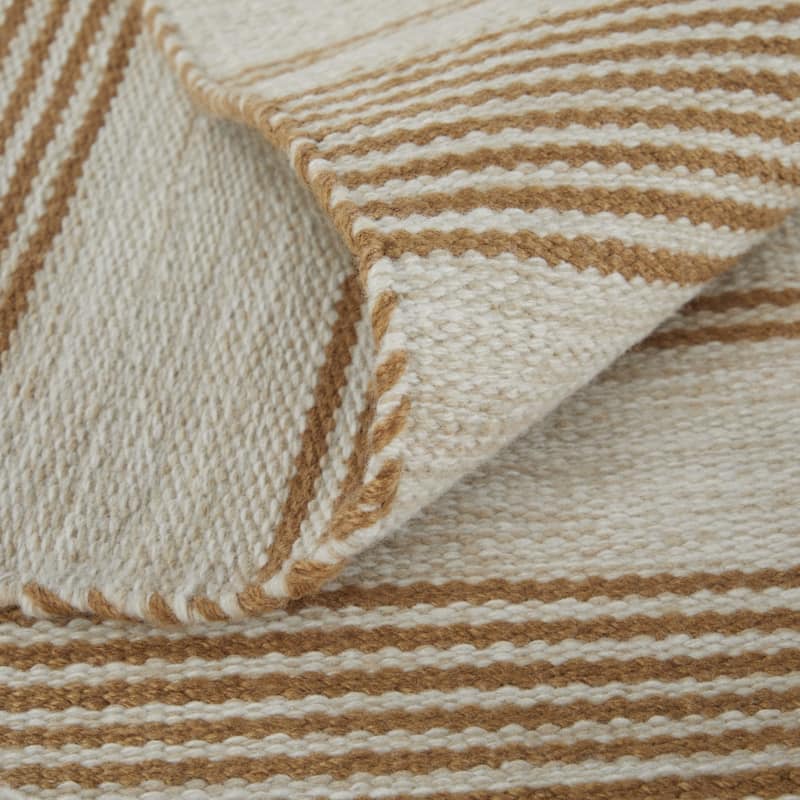Tiga Stain Resistant Woven Area Rug By HomeRoots - 2' x 3'