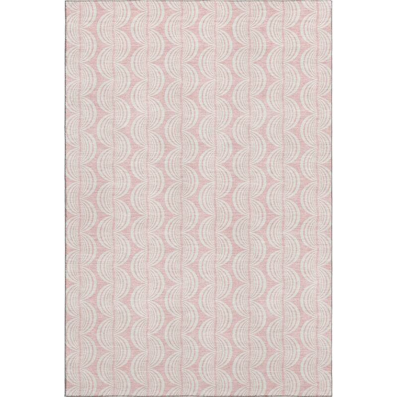 Premium Washable Super Soft Modern Scallop Mayfield Rug