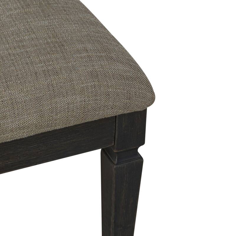 Caruso Heights Blackstone Panel Back Side Chair (Set of 2)