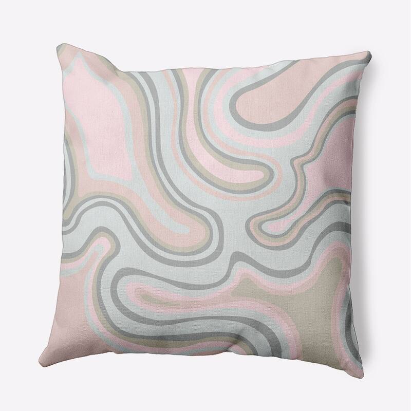 Agate Decorative Throw Pillow - Pale Pink - 26"x 26"