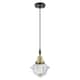Option Clear Shade / Black Antique Brass
