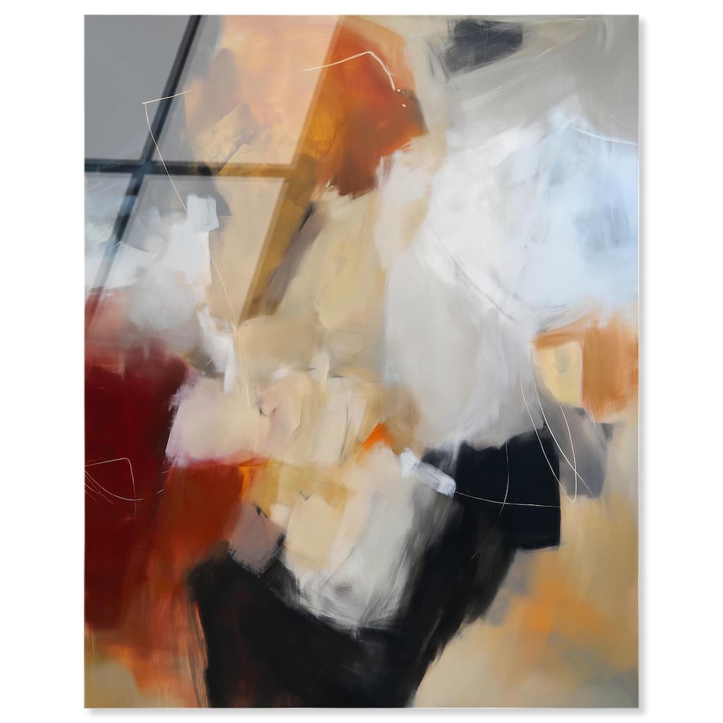 Earth and Fire II Acrylic by Art Remedy, Ready to Hang