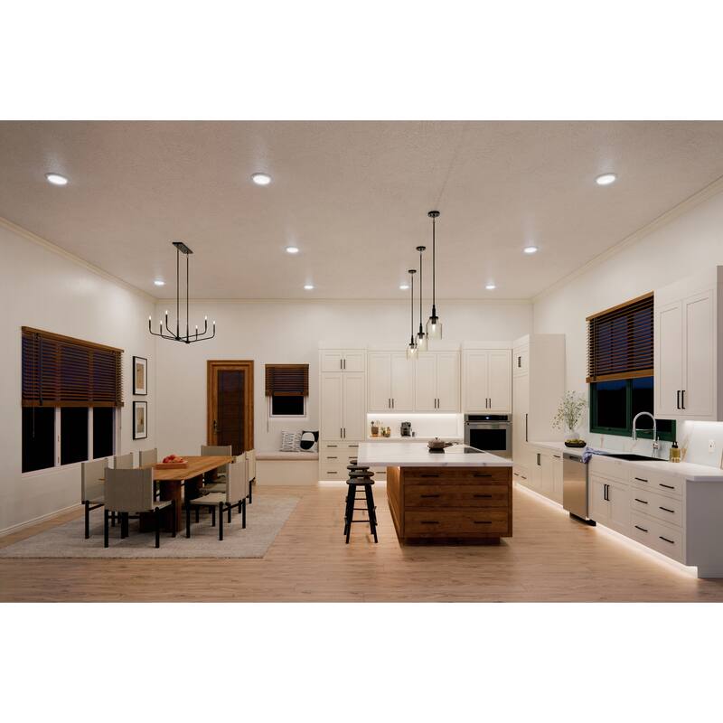 Kichler Lighting Gen Select Integrated LED 7.4-in Adjustable Color Recessed Light