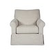 preview thumbnail 9 of 9, Signature Design by Ashley Searcy Swivel Glider Accent Chair Set of 2 Cream