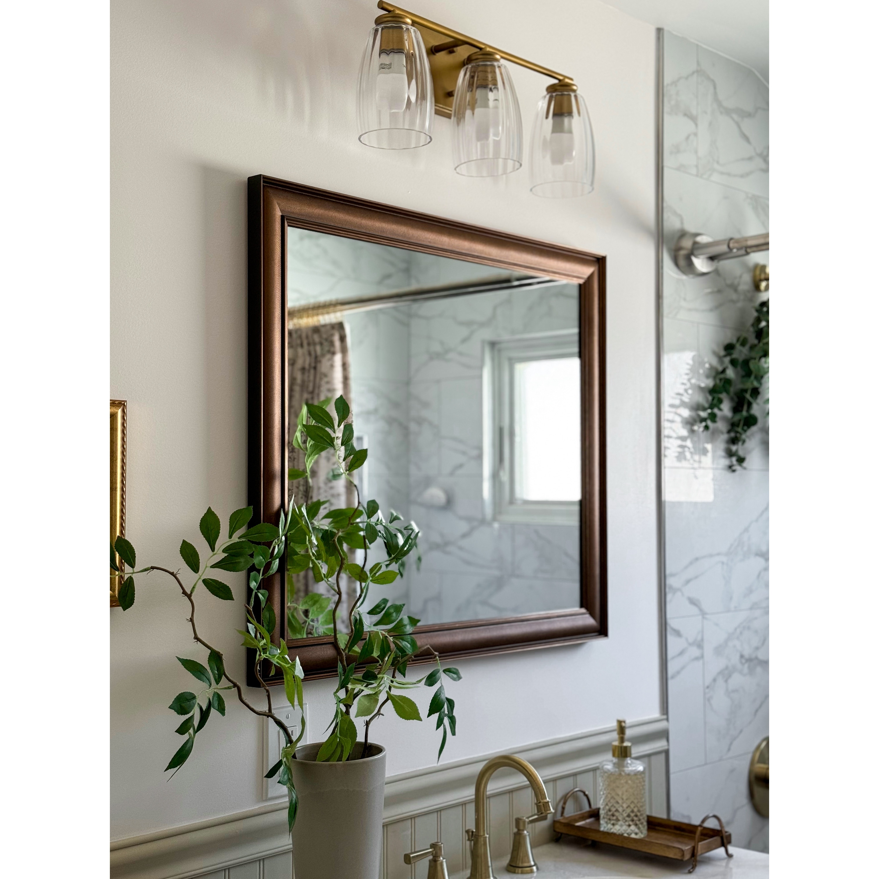 Frame My Mirror Bronze Framed Wall Mirror, Oxfordshire Design