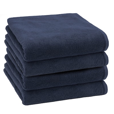 Authentic Hotel and Spa 100% Turkish Cotton Ediree Bath Towels- Set of 4