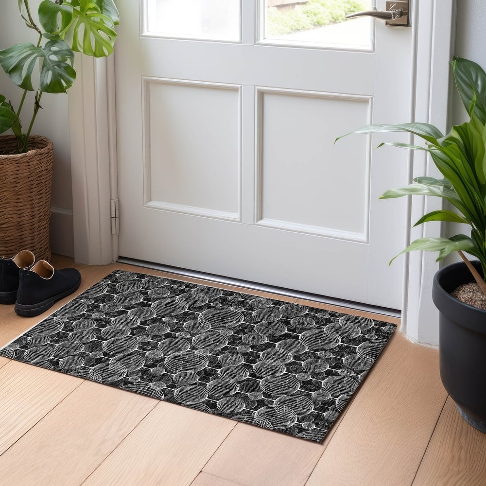 Premium Washable Super Soft Modern Chic Stripe Mayfield Rug