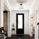 preview thumbnail 12 of 11, Dante Modern Semi-Flush Mount Ceiling Light 3-Light