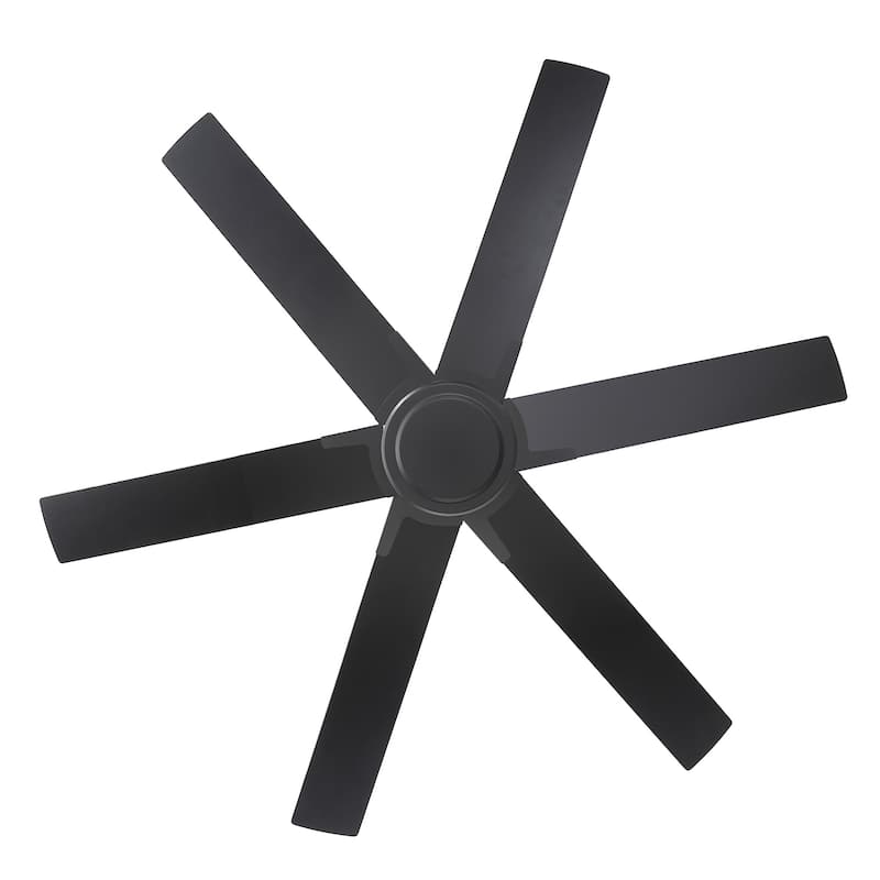 48/56/60 Inch Reversible Blade Ceiling Fan No Light with Remote Control