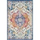 preview thumbnail 65 of 64, Artistic Weavers Hal Vintage Boho Traditional Pink Medallion Area Rug