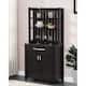 Option Faux Black Marble / Espresso