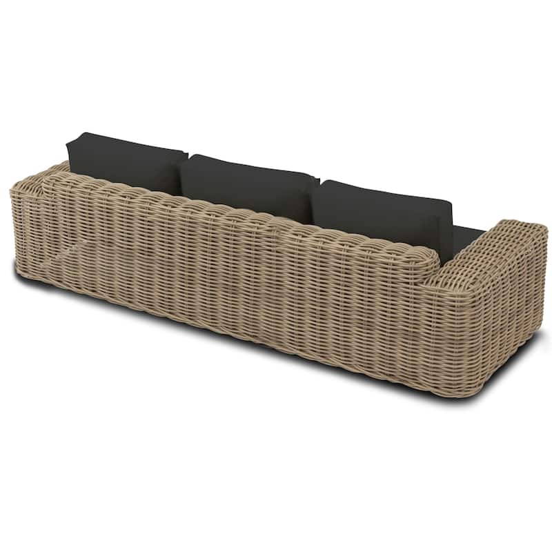 Poly and Bark Puglia 3 Seat Sofa