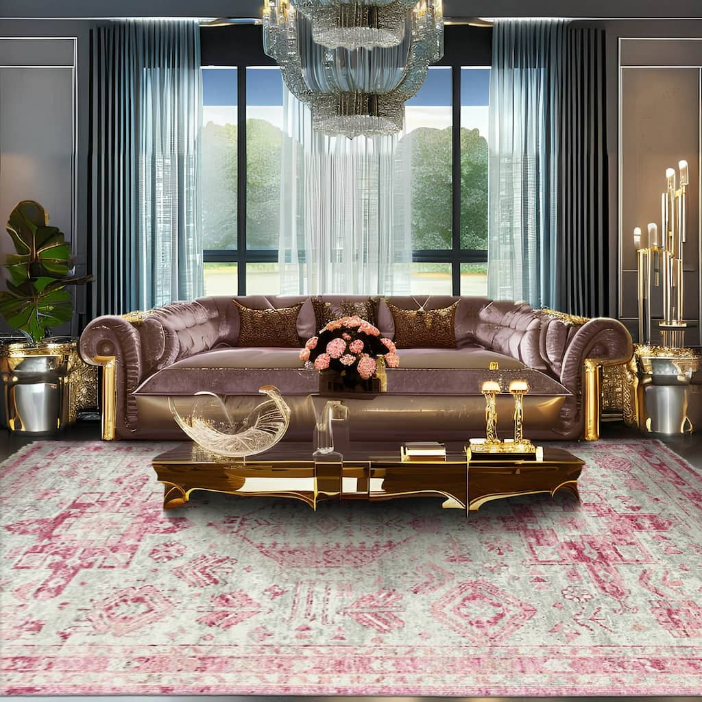 Hand Knotted Turkish Oushak Gray Arts & Crafts Wool Oriental Area Rug