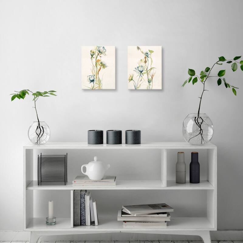 Late Summer Wildflowers I-II by Liz Jardine Canvas Art Prints