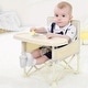preview thumbnail 6 of 7, Stylish Highchair with Adjustable Footrest and Detachable Cushion Perfect Gift for Birthday or Christmas