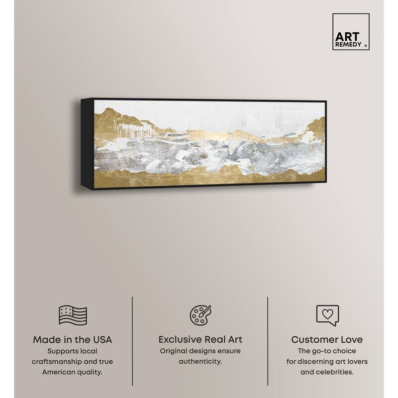 Inspired Morning Panoramic Canvas by Art Remedy