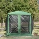 preview thumbnail 1 of 14, Outsunny 7'x7' Pop Up Camping Canopy Tent with Ventilating Mesh Screen, Portable Carry Bag for Outdoor Party Green
