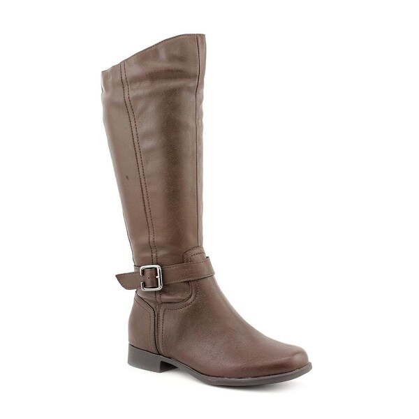 Hush Puppies Bikita Round Toe Synthetic Mid Calf Boot