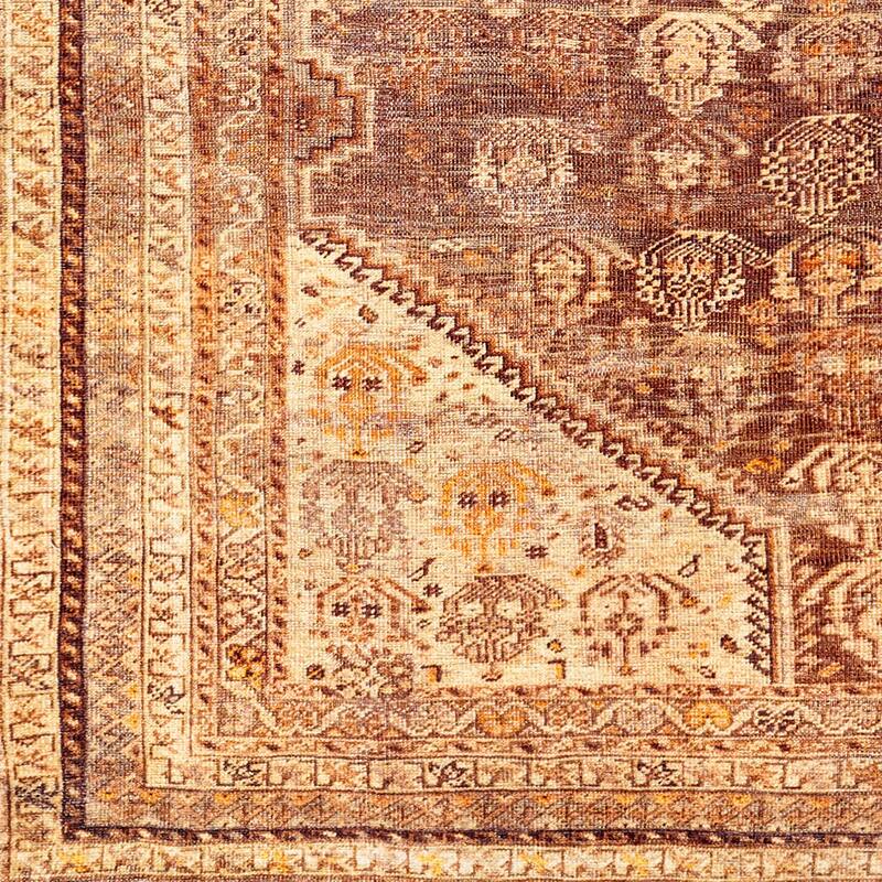 Livabliss Prabhu Traditional Medallion Machine Washable Area Rug