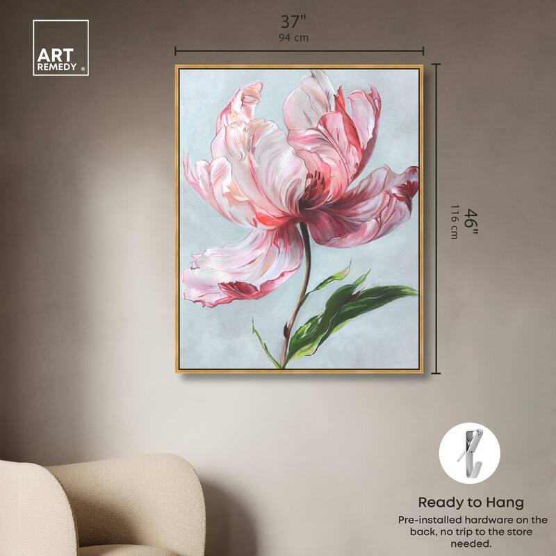 Magical Flower II Canvas by Art Remedy