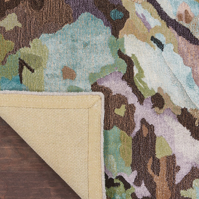 Nourison Prismatic Modern Abstract Area Rug