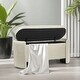 preview thumbnail 1 of 8, Sorin Fully Padded Large Storage Bench