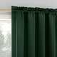 preview thumbnail 48 of 122, Sun Zero Oslo Theater Grade Extreme Total Blackout Rod Pocket 1-Piece Curtain Panel, Single Panel