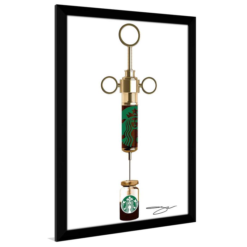 "Shot Of Caffeine" by Jodi Print on Acrylic