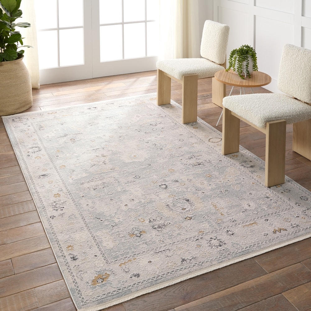 Gadarine Oriental Gray/Cream Rug