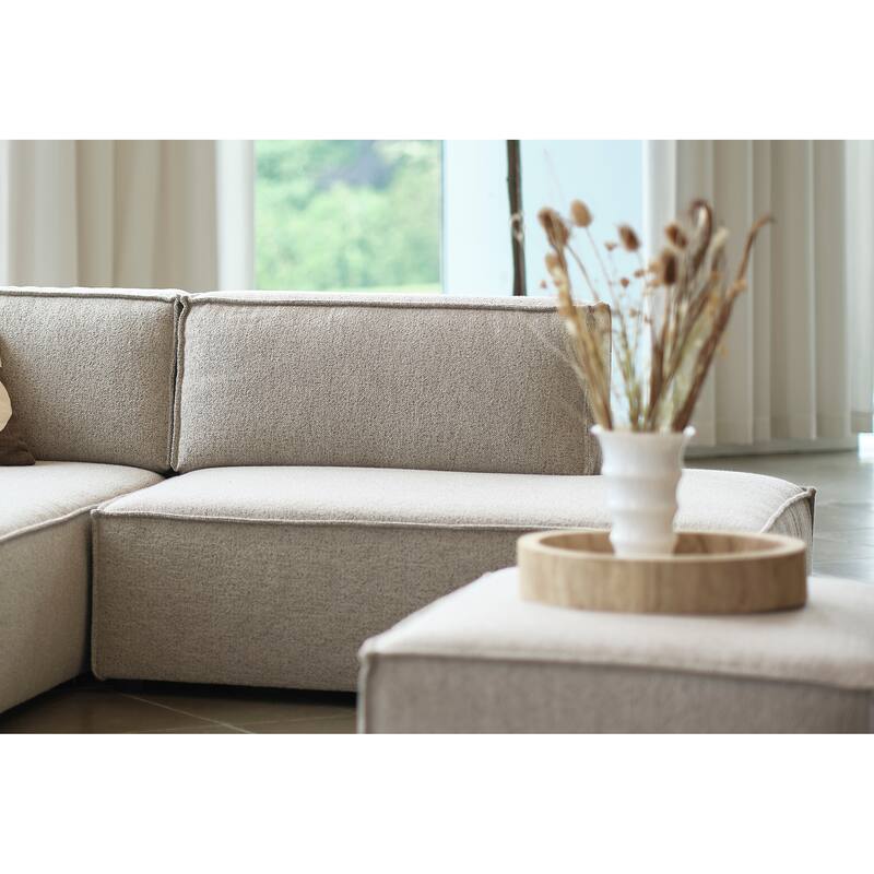 Rye Studio Deep Seat Modular Open End Chaise