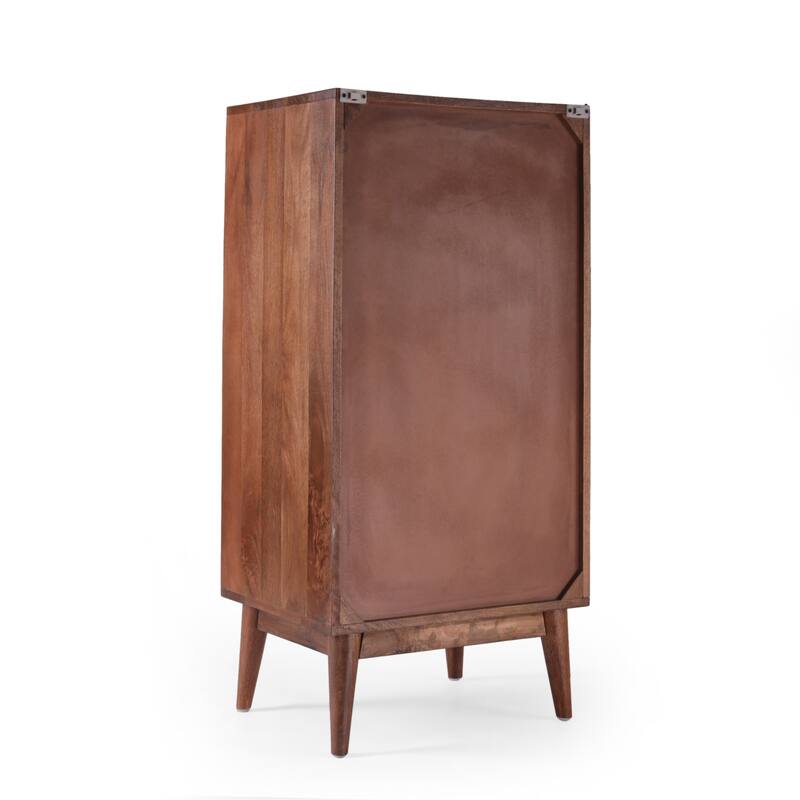 Rabun Indoor Mango Wood Handcrafted 3 Drawer Chest by Christopher Knight Home