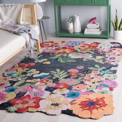 SAFAVIEH Hand-Tufted Jardin Liubov Country Wool Rug