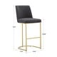 preview thumbnail 13 of 46, Beardsley Bar and Counter Stool (Set of 2) by iNSPIRE Q Modern