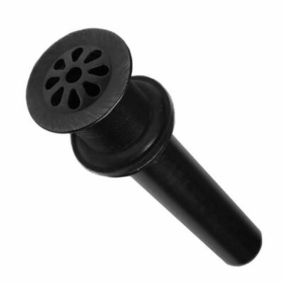 Matte Black 1.5-inch Teardrop Drain - 8.25x2.125