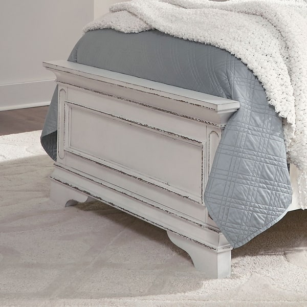 slide 2 of 6, Liberty Furniture Magnolia Manor Panel Bed Footboard - Full or Twin Full