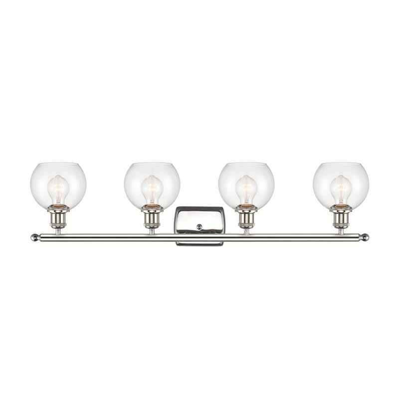 Innovations Lighting Athens - 4 Light 36" Bath Vanity Light - 6" Shade
