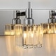 preview thumbnail 50 of 182, 2/3/4-Light Modern Bathroom Crystal Vanity Light Wall Sconces