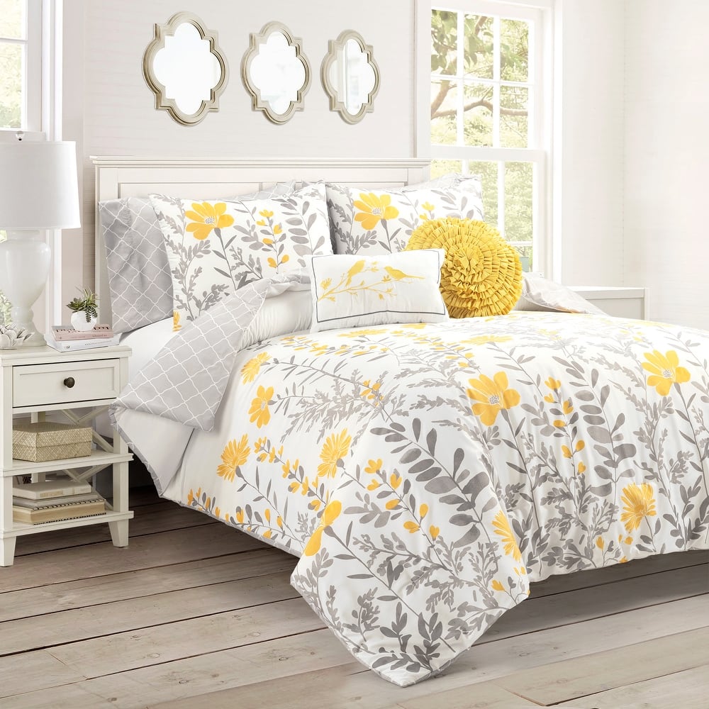 Lush Decor Aprile Soft Reversible Oversized Comforter 8 Piece Set