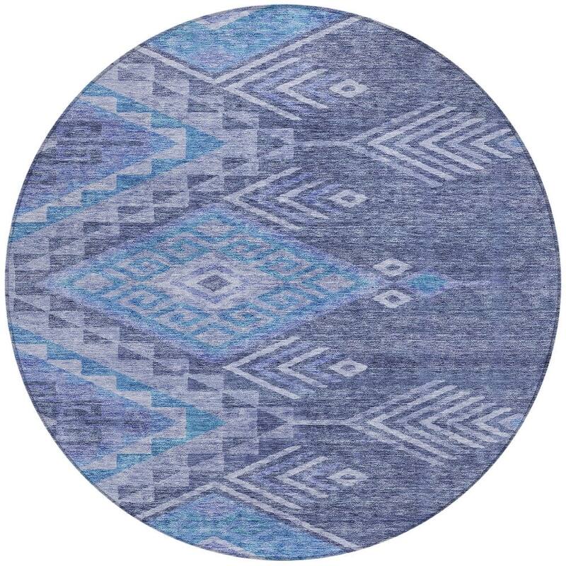 HomeRoots Southwestern Transitional Rectangle Outdoor Rug