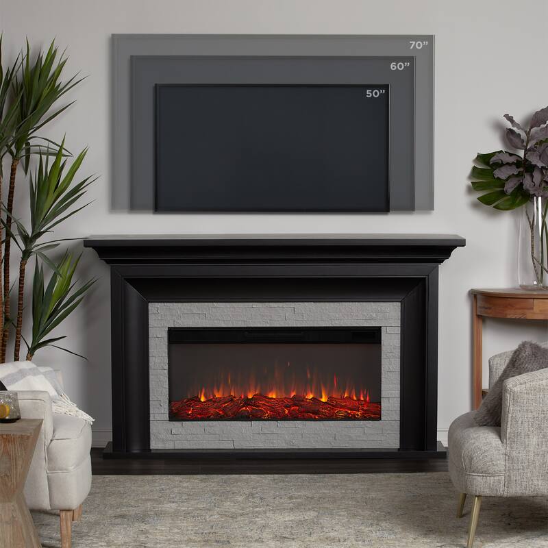 Sonia 69" Landscape Electric Fireplace by Real Flame