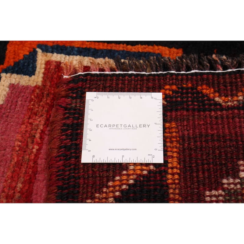 ECARPETGALLERY Hand-knotted Melis Vintage Red Wool Rug - 3'10 x 9'2
