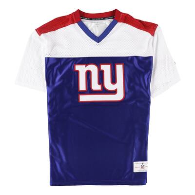 Tommy Hilfiger Mens New York Giants Jersey,, Blue, Medium