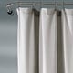 preview thumbnail 9 of 61, Lush Decor Two-tone Linen Button Shower Curtain