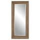 preview thumbnail 1 of 4, Uttermost Missoula Large Natural Wood Mirror - 32"W X 70"H X 3"D Grey