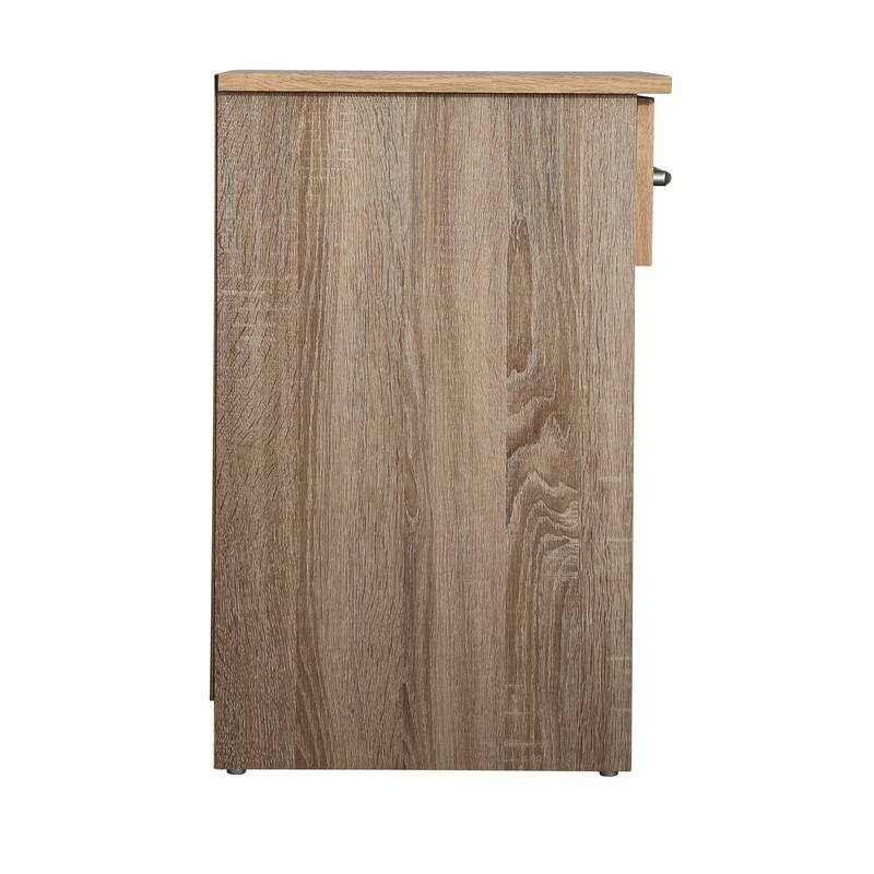 Lindsey 1-Drawer Nightstand (24 in. H x 18 in. W x 16 in. D)
