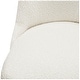 preview thumbnail 40 of 55, Boucle Polyester Upholstered Swivel Counter Stool - Foot Glides