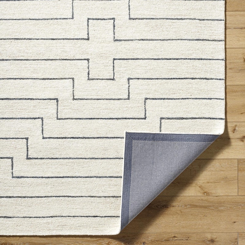 Livabliss Moroccan Bournemouth Stripe Area Rug