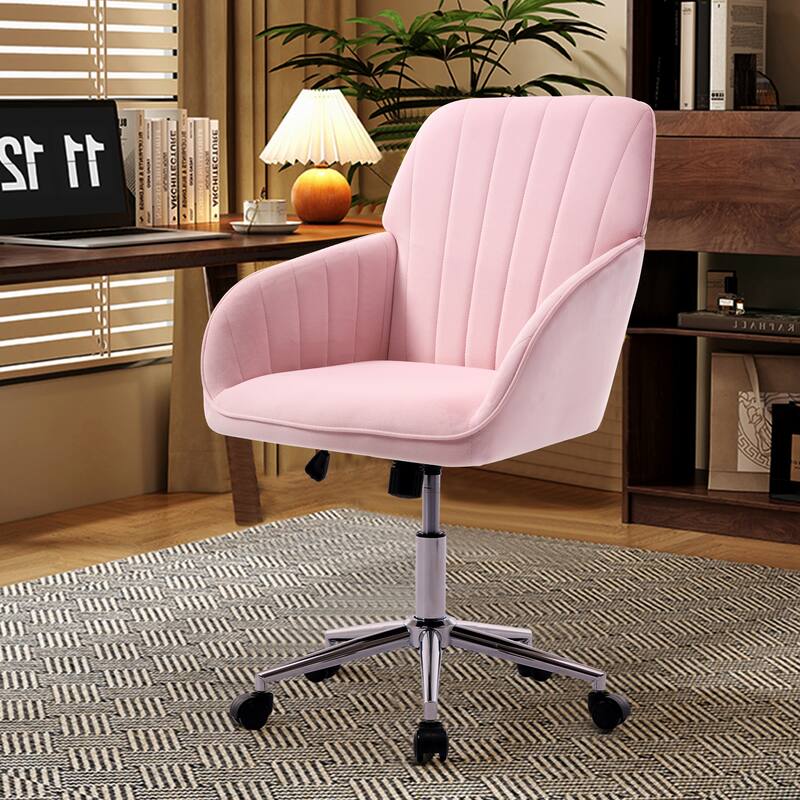 Adjustable Office Chair, Home Bedroom, Ergonomic Swivel Chair, Backrest Seat, Comfortable for Long Sitting