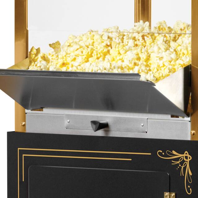 Nostalgia Vintage 10-Ounce Vintage Professional Popcorn Cart - 59-Inches Tall